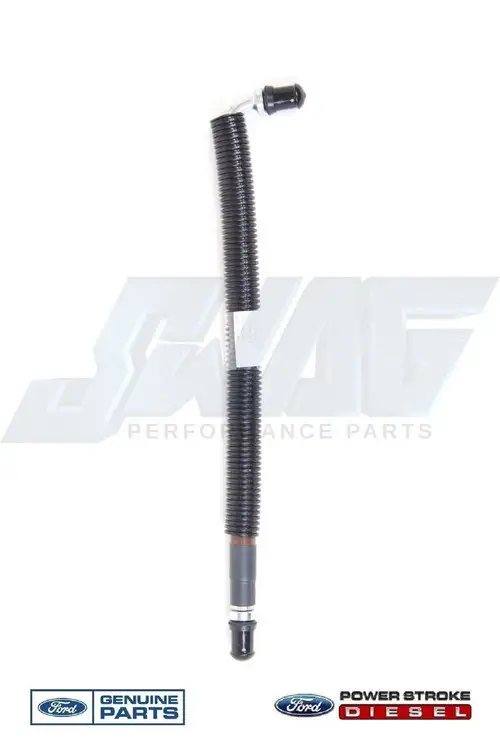 7.3L OEM HIGH PRESSURE OIL PUMP LINE - 90* / STRAIGHT