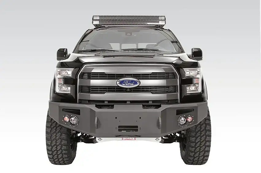 Fab Fours FF15-H3251-1 Premium Heavy Duty Winch Front Bumper