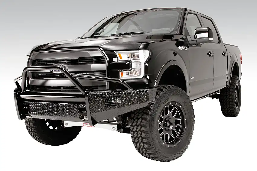 Fab Fours FF15-K3252-1 Black Steel Front Bumper