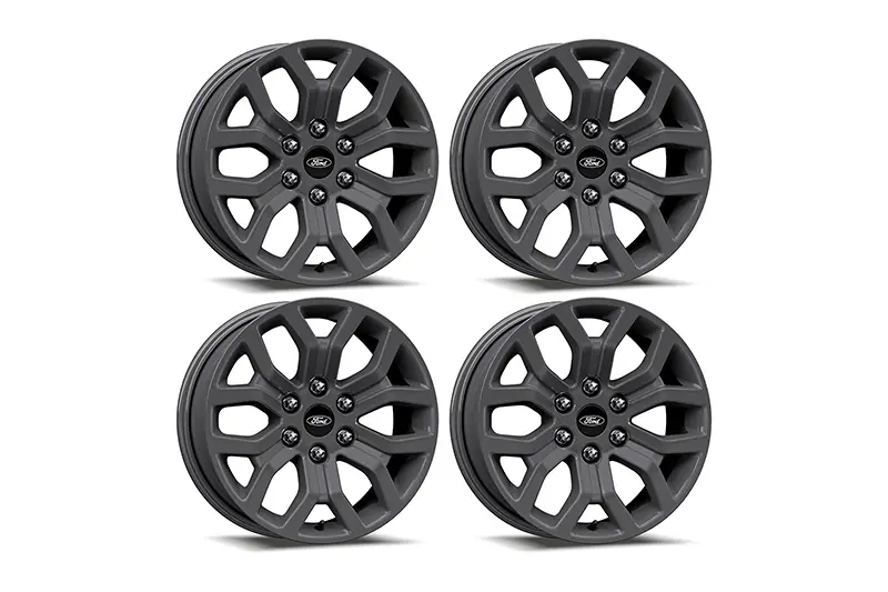 2015-2023 Ford F150 Ford Performance 18x7.5 Matte Gray Tremor Wheel Kit | M-1007K-1875G