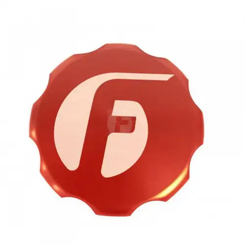 Fleece Performance Billet Oil Cap Cover Red For Cummins
