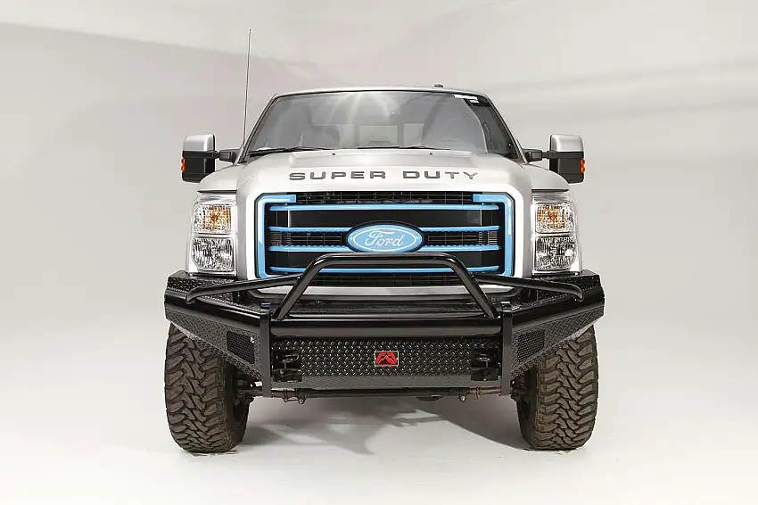 Fab Fours FS99-S1662-1 Black Steel Front Ranch Bumper