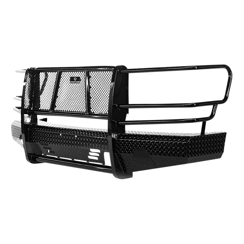 Ranch Hand FST07HBL1 Summit Front Bumper with Grille Guard