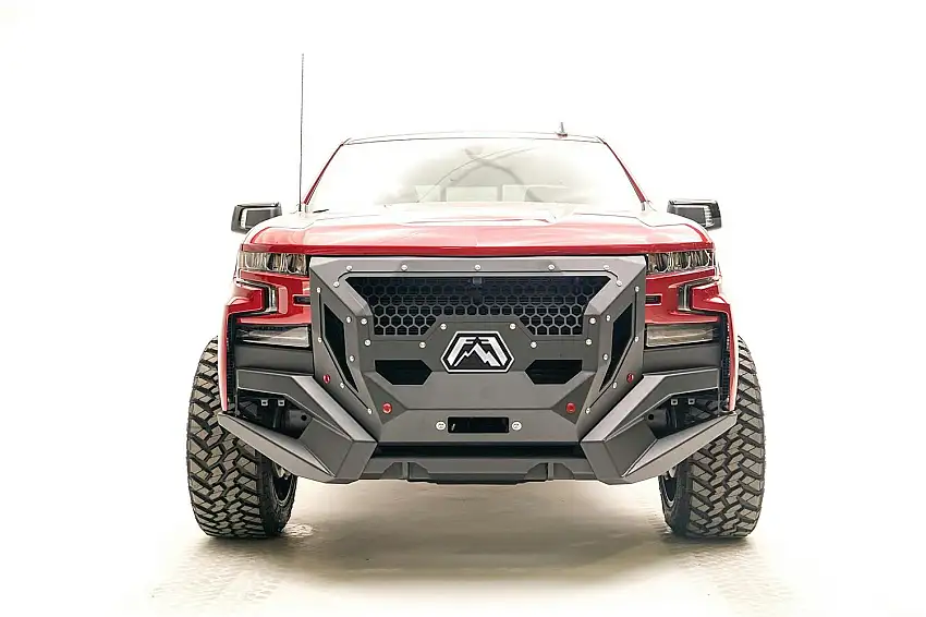 Fab Fours GR4000-B Grumper Front Winch Bumper