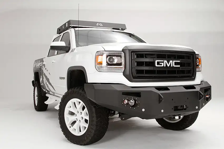 Fab Fours GS14-F3151-1 Premium Heavy Duty Winch Front Bumper