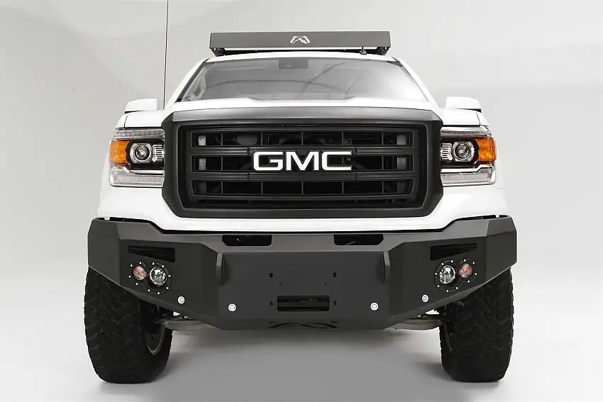 Fab Fours GS14-F3151-B Premium Heavy Duty Winch Front Bumper