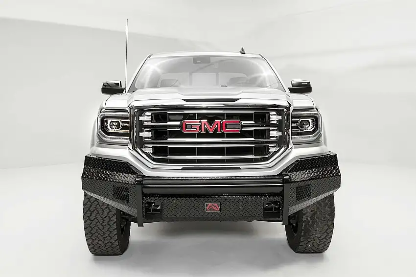 Fab Fours GS16-K3961-1 Black Steel Front Bumper