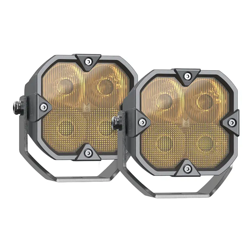 ARC Lighting BB4211D Concept Pod Pro, 3” Cube, Driving Beam, U Bracket Mount, W/ SafeSwap Lenses