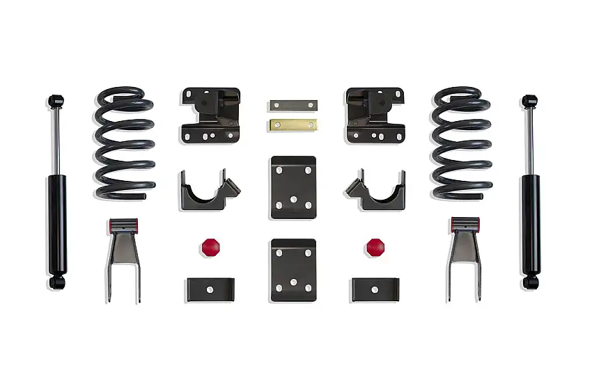 MaxTrac Suspension K331524-6 2"/4" LOWERING KIT (COILS, SINGLE CAB)