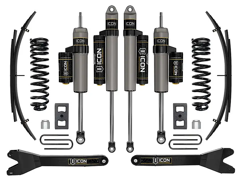 ICON Vehicle Dynamics K62562RL 2.5" Stage 2 Suspension System W/ Radius Arms/Expansion Pack