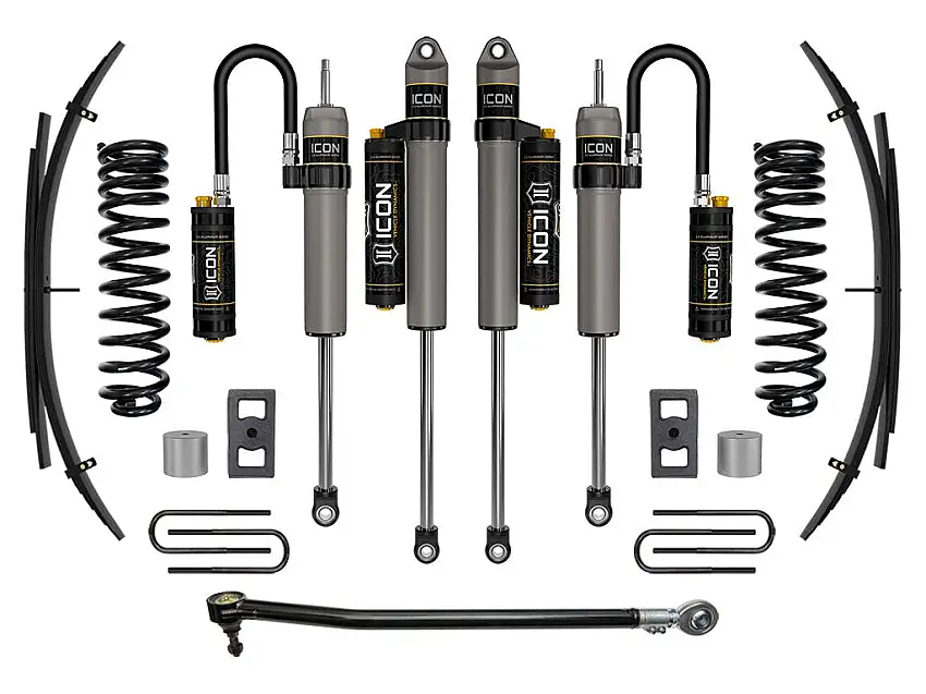ICON Vehicle Dynamics K62594L 23 FORD F250/F350 GAS 2.5" STAGE 4 SUSPENSION SYSTEM W/ EXPANSION PACK