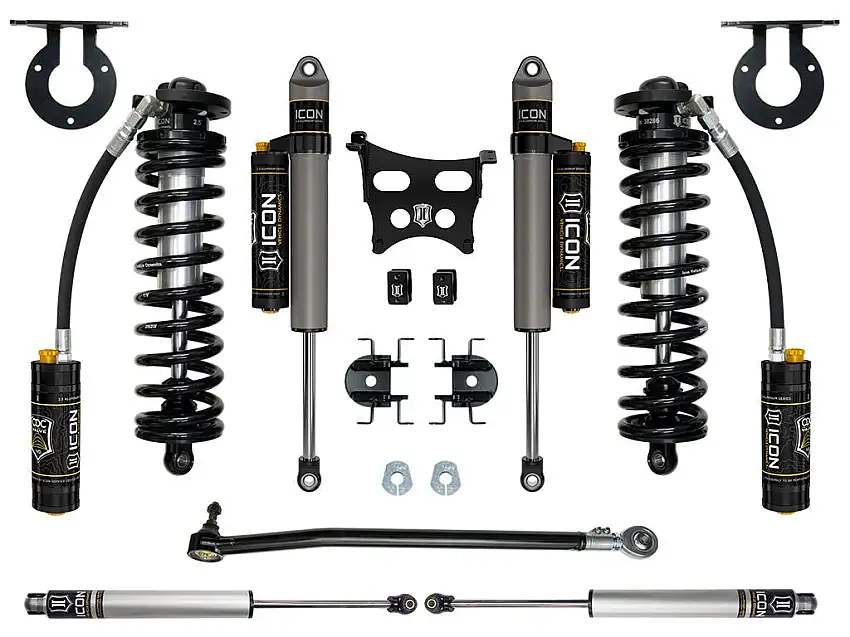 ICON Vehicle Dynamics K63164 23 FORD F250/F350 2.5-3" STAGE 4 COILOVER CONVERSION SYSTEM