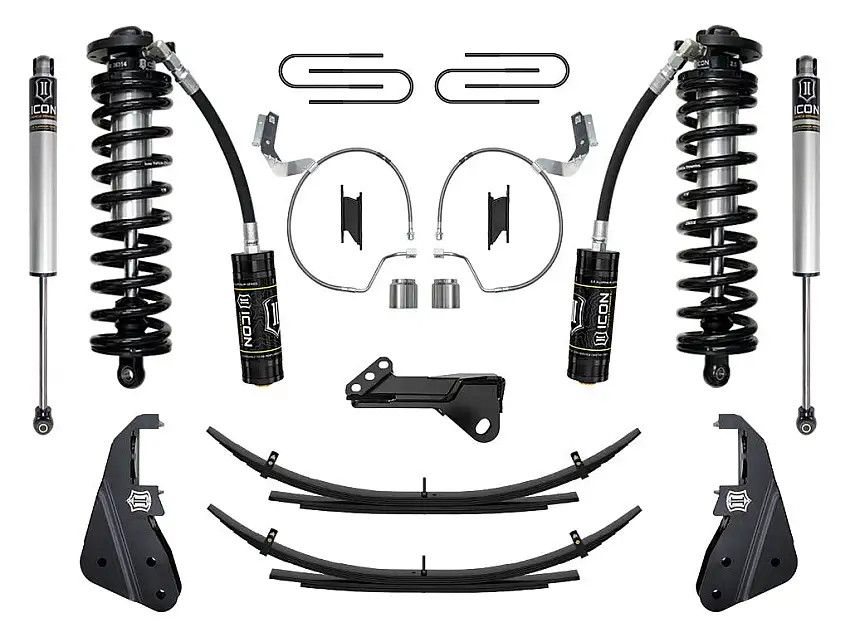 ICON Vehicle Dynamics K63171L 23-25 FORD F250/F350 4-5.5" STAGE 1 COILOVER CONVERSION SYS W/ EXPANSION PACKS
