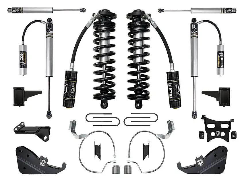 ICON Vehicle Dynamics K63172 23-25 FORD F250/F350 4-5.5" STAGE 2 COILOVER CONVERSION SYSTEM