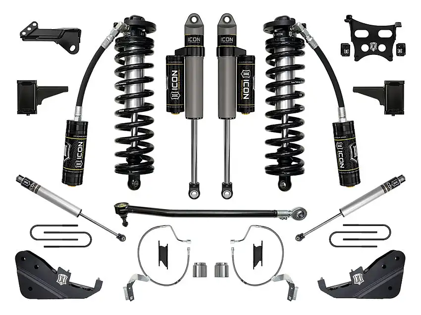 ICON Vehicle Dynamics K63174 23-25 FORD F250/F350 4-5.5" STAGE 4 COILOVER CONVERSION SYSTEM