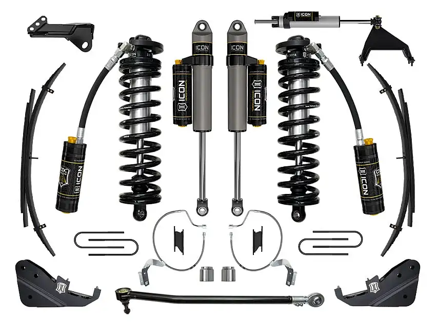 ICON Vehicle Dynamics K63175L 23-25 FORD F250/F350 4-5.5" STAGE 5 COILOVER CONVERSION SYS W/ EXPANSION PACKS