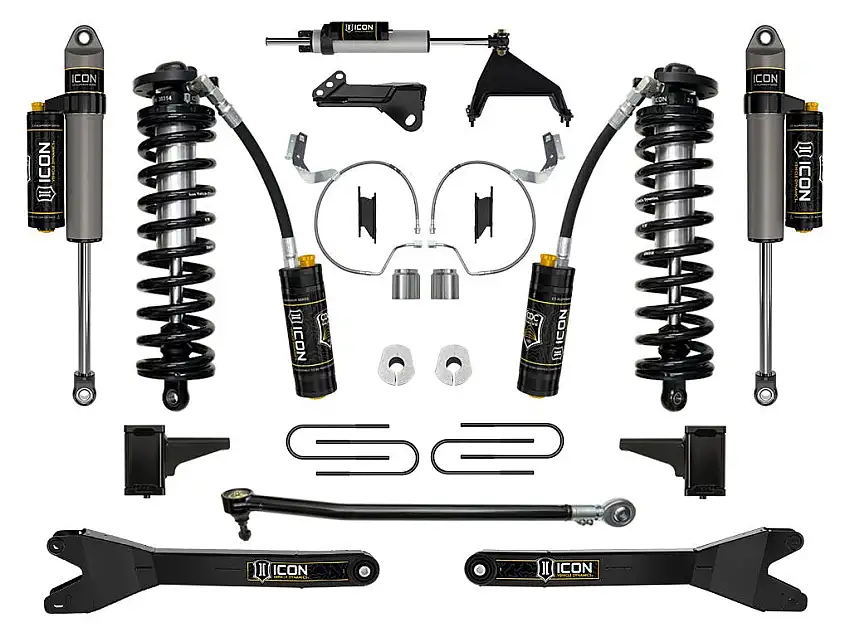 ICON Vehicle Dynamics K63175R 4-5.5 Stage 5 Coilover Conversion System with Radius Arms