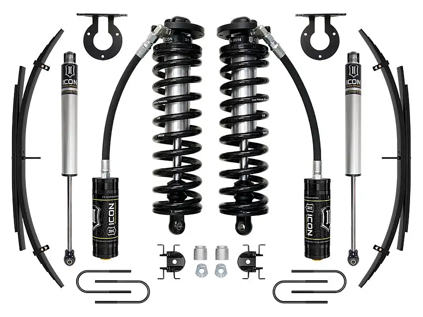 ICON Vehicle Dynamics K63181 08-10 FORD F250/F350 2.5-3" STAGE 1 COILOVER CONVERSION SYSTEM W EXPANSION PACK