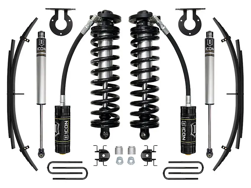 ICON Vehicle Dynamics K63191 11-16 FORD F250/F350 2.5-3" STAGE 1 COILOVER CONVERSION SYSTEM W EXPANSION PACK
