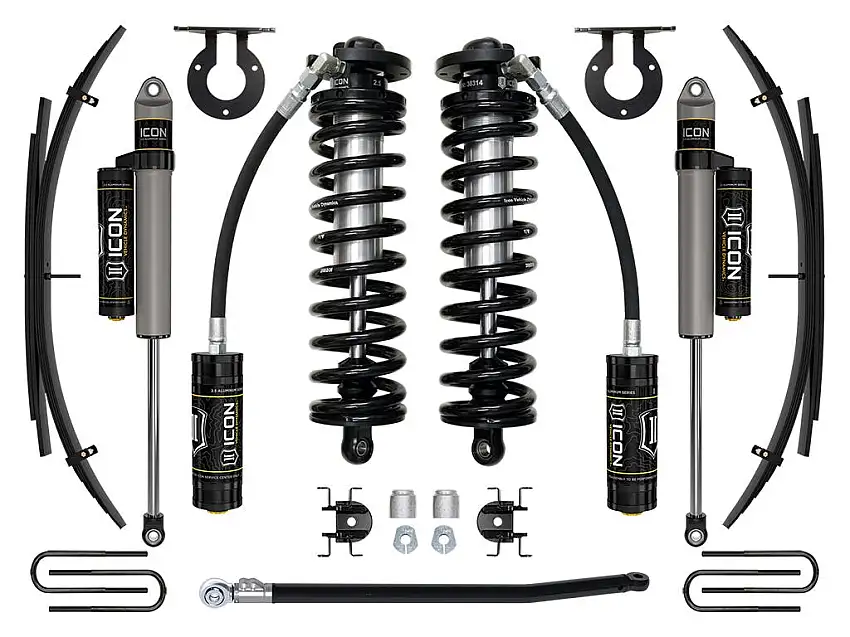 ICON Vehicle Dynamics K63193 11-16 FORD F250/F350 2.5-3" STAGE 3 COILOVER CONVERSION SYSTEM W EXPANSION PACK
