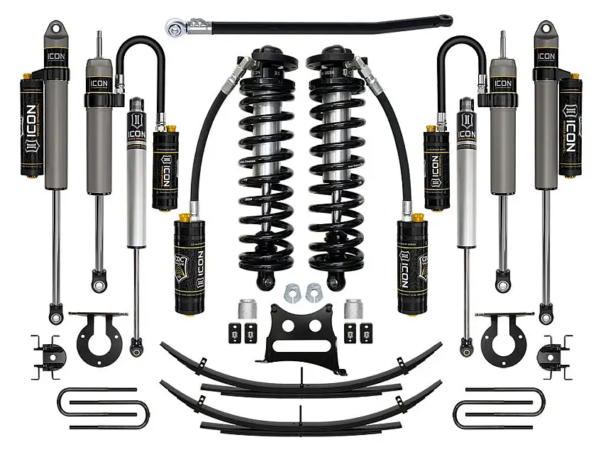 ICON Vehicle Dynamics K63195 11-16 FORD F250/F350 2.5-3" STAGE 5 COILOVER CONVERSION SYSTEM W EXPANSION PACK