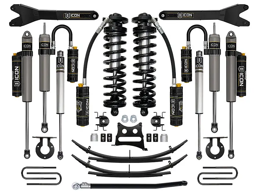ICON Vehicle Dynamics K63196 11-16 FORD F250/F350 2.5-3" STAGE 6 COILOVER CONVERSION SYSTEM W EXPANSION PACK