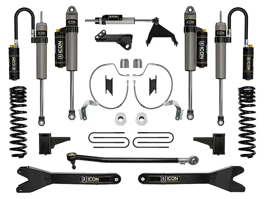 ICON Vehicle Dynamics K64535R 4.5 Stage 5 Suspension System Gas with Radius Arms