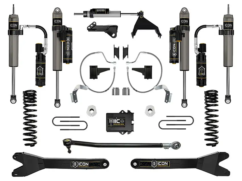 ICON Vehicle Dynamics K64538R 4.5 Stage 8 Suspension System Gas with Radius Arms