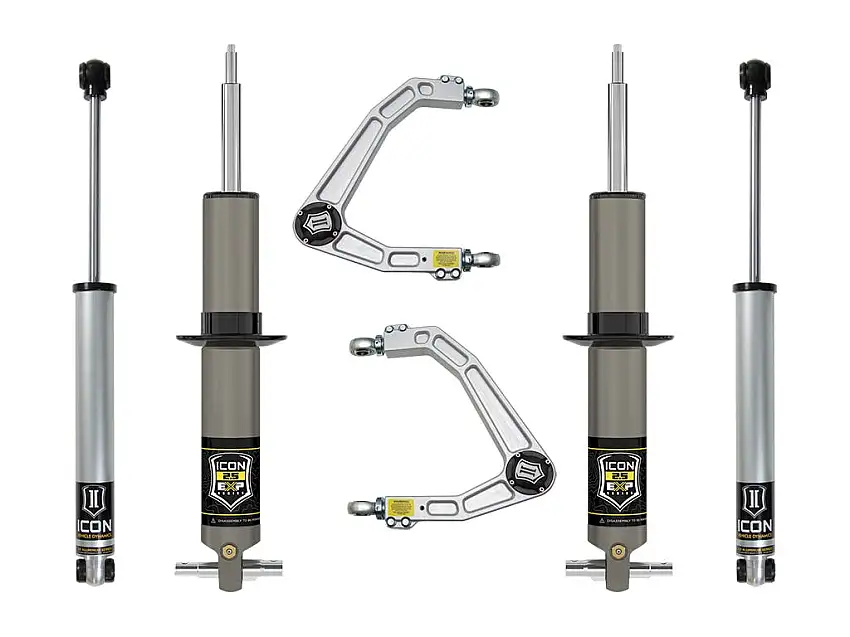 ICON Vehicle Dynamics K73072 19-23 GM 1500 2.38-3.75" STAGE 2 EXP SUSPENSION SYSTEM W BILLET UCA