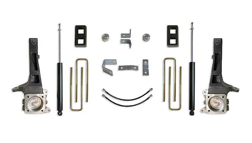 MaxTrac Suspension K886842 4" LIFT KIT (MAX TRAC SHOCKS)
