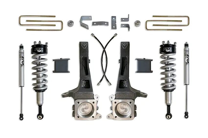 MaxTrac Suspension K886864F 6.5" LIFT KIT (FOX SHOCKS)