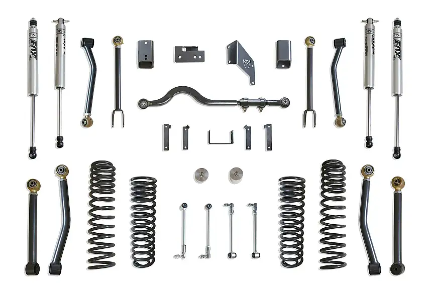 MaxTrac Suspension K889745FA 4.5" LIFT KIT W/ ARMS (FOX SHOCKS)