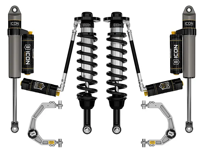 ICON Vehicle Dynamics K93134 21-25 FORD F150 4WD 2.75-3.5" STAGE 4 SUSPENSION SYSTEM BILLET CDCV