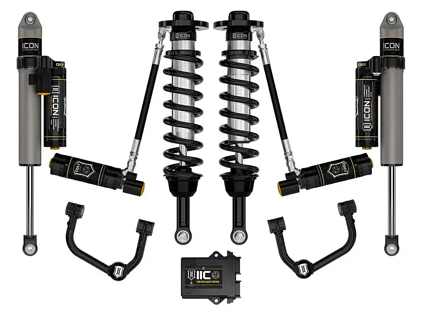 ICON Vehicle Dynamics K93135T 21-25 FORD F150 4WD 2.75-3.5" STAGE 5 SUSPENSION SYSTEM W TUBULAR UCA