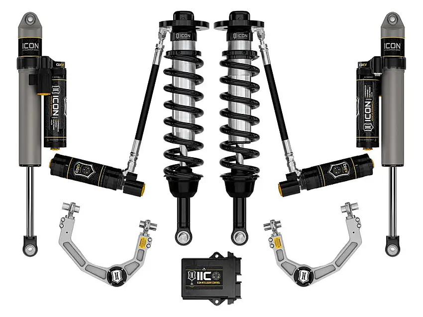 ICON Vehicle Dynamics K93135 21-25 FORD F150 4WD 2.75-3.5" STAGE 5 SUSPENSION SYSTEM W BILLET UCA