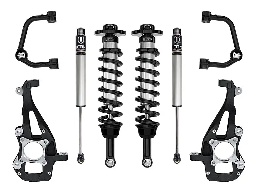 ICON Vehicle Dynamics K93141T 21-25 FORD F150 4WD 3.5-4.5" STAGE 1 SUSPENSION SYSTEM W TUBULAR UCA
