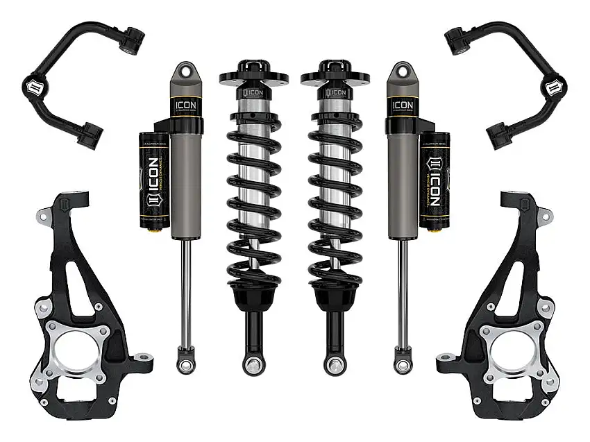 ICON Vehicle Dynamics K93142T 21-25 FORD F150 4WD 3.5-4.5" STAGE 2 SUSPENSION SYSTEM W TUBULAR UCA