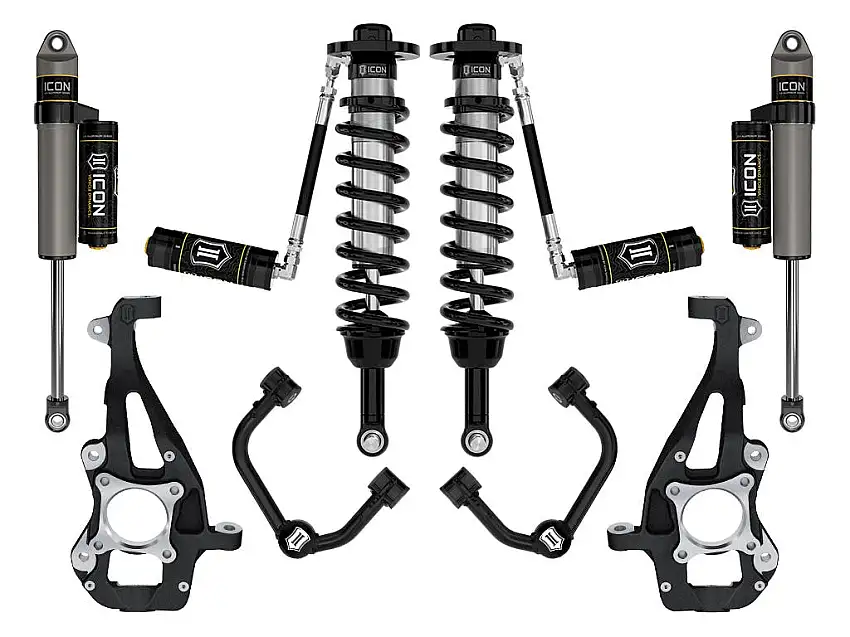 ICON Vehicle Dynamics K93143T 21-25 FORD F150 4WD 3.5-4.5" STAGE 3 SUSPENSION SYSTEM W TUBULAR UCA