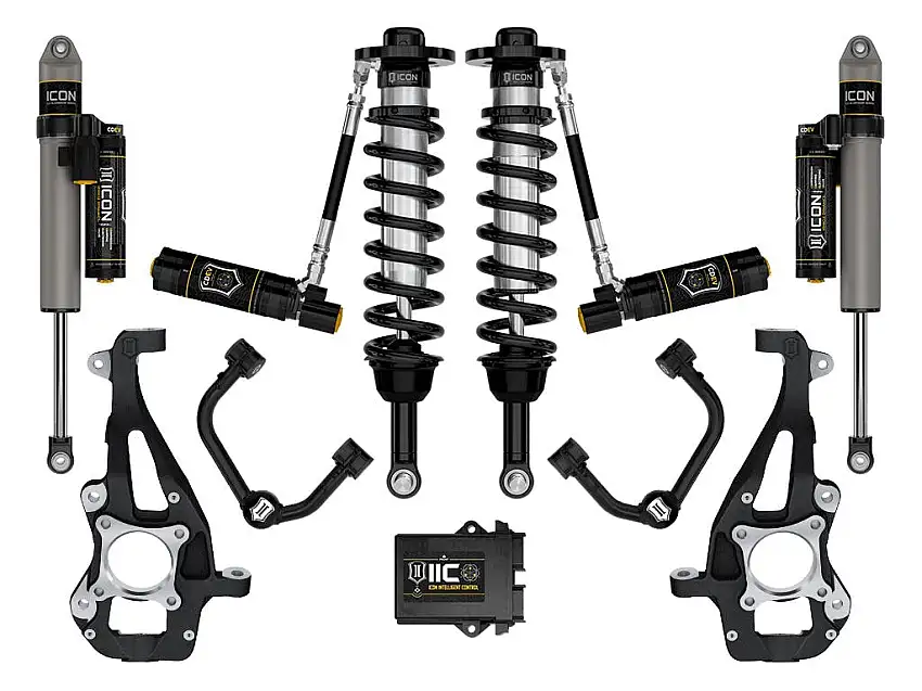 ICON Vehicle Dynamics K93145T 21-25 FORD F150 4WD 3.5-4.5" STAGE 5 SUSPENSION SYSTEM W TUBULAR UCA