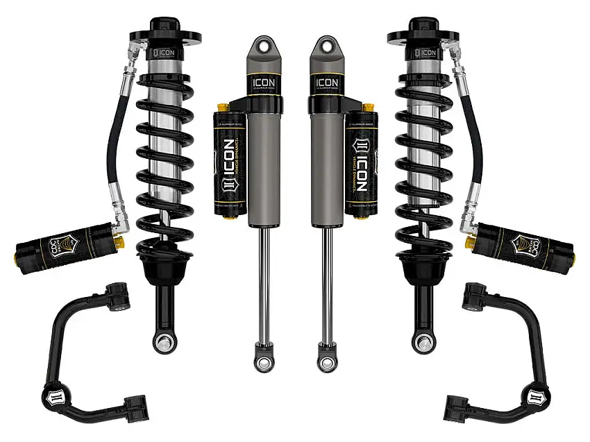 ICON Vehicle Dynamics K93164T 21-25 FORD F150 TREMOR 2.5-3" STAGE 4 SUSPENSION SYSTEM TUBULAR CDCV