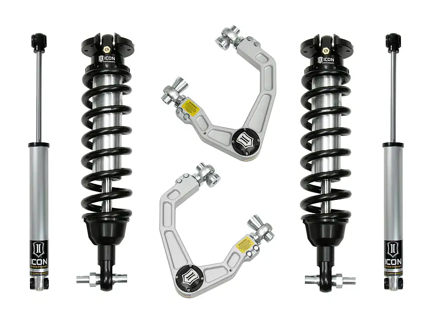 ICON Vehicle Dynamics K93202A 19-21 FORD RANGER 0-3.5" STAGE 2 SUSPENSION SYSTEM W BILLET UCA AL KNUCKLE