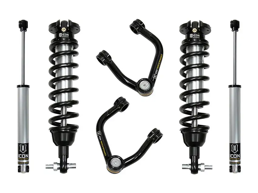 ICON Vehicle Dynamics K93202TA 19-21 FORD RANGER 0-3.5" STAGE 2 SUSPENSION SYSTEM W TUBULAR UCA AL KNUCKLE