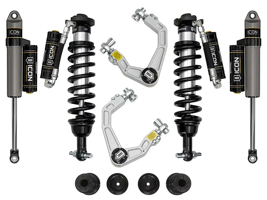 ICON Vehicle Dynamics K93204A 19-21 FORD RANGER 0-3.5" STAGE 4 SUSPENSION SYSTEM W BILLET UCA AL KNUCKLE