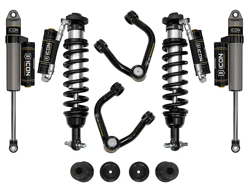 ICON Vehicle Dynamics K93204TA 19-21 FORD RANGER 0-3.5" STAGE 4 SUSPENSION SYSTEM W TUBULAR UCA AL KNUCKLE