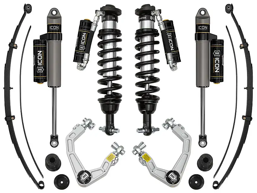 ICON Vehicle Dynamics K93207S 0-3.5" Stage 7 Suspension System W Billet UCA Steel Knuckle