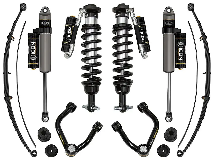 ICON Vehicle Dynamics K93207TA 19-21 FORD RANGER 0-3.5" STAGE 7 SUSPENSION SYSTEM W TUBULAR UCA AL KNUCKLE