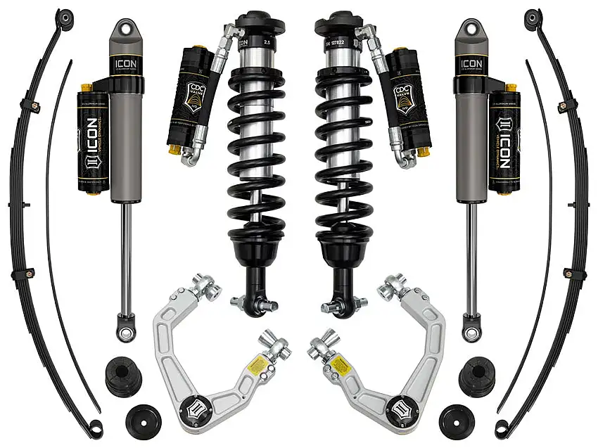 ICON Vehicle Dynamics K93208S 0-3.5" Stage 8 Suspension System W Billet UCA Steel Knuckle