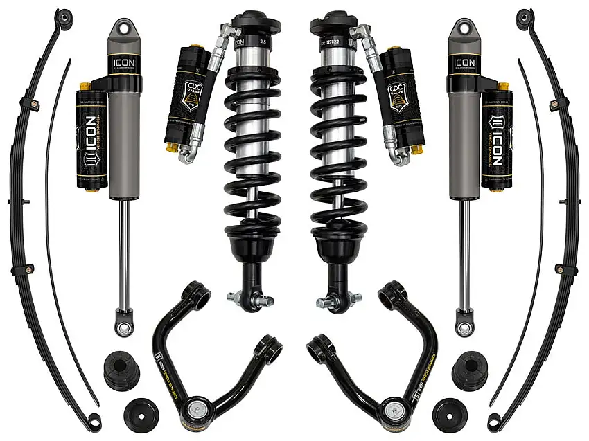 ICON Vehicle Dynamics K93208TA 19-21 FORD RANGER 0-3.5" STAGE 8 SUSPENSION SYSTEM W TUBULAR UCA AL KNUCKLE