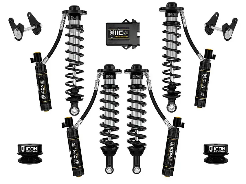ICON Vehicle Dynamics K93254 22-23 FORD F150 LIGHTNING -3.5"-0" STAGE 4 LOWERING SUSPENSION SYSTEM