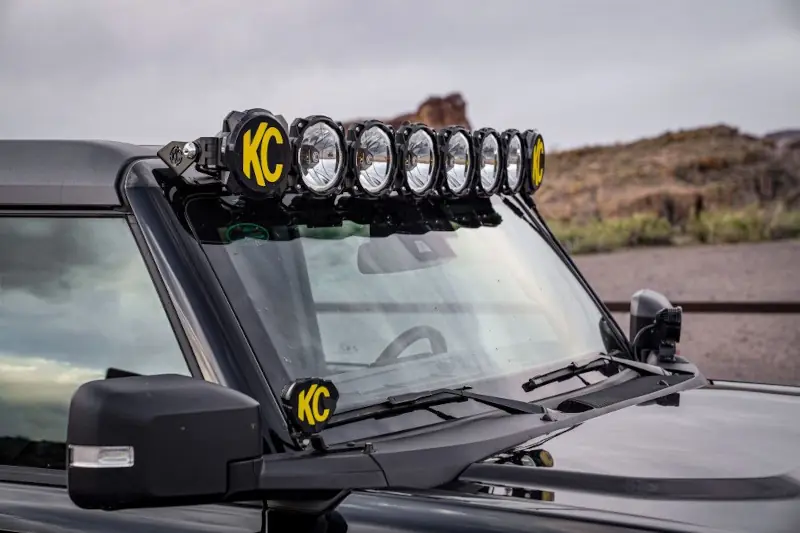 2021-2025 Ford Bronco KC HiLites Gravity LED Pro6 50 inch Light Bar Kit | 91338